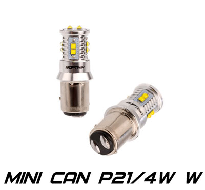 Светодиодные лампы Optima Premium MINI P21/4W белая с обманкой