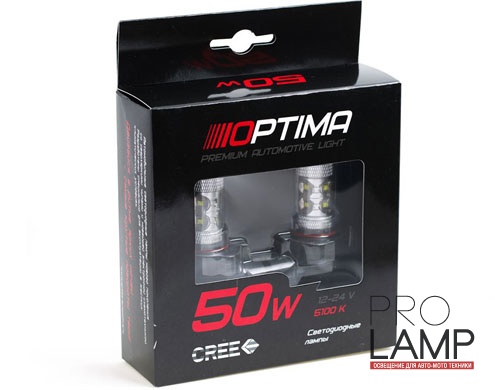 Дневные ходовые огни Optima DRL HB4 (9006): hb4 50w 2
