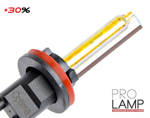 Ксеноновые лампы Optima Premium Ceramic +30% H11 3100К — ksenonovaya lampa OP Ceramic 30 3000K H11 1