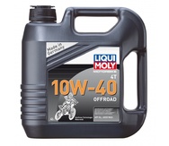 LIQUI MOLY Motorbike 4T Offroad 10W-40 — НС-синтетическое моторное масло для 4-тактных мотоциклов 4 л.